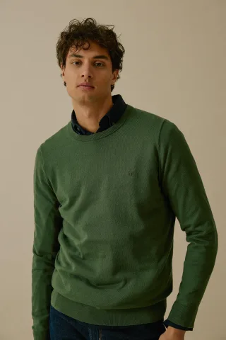 BASEFIELD - Rundhals Pullover - Gr. - XXL