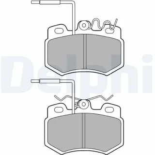 Delphi Bremsbel?ge vorne Citroen Ax C15 Zx Peugeot 106