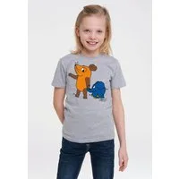 LOGOSHIRT T-Shirt Sendung mit der Maus - Maus & Elefant mit coolem Print