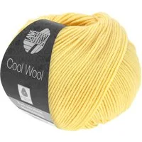 LANA GROSSA COOL WOOL pflegeleichtes Strickgarn extrafeine Merinowolle Häkelwolle, 160 m (Strickgarn aus extrafeiner Merinowolle, kuschelig weich und pflegeleicht), 50 g