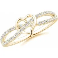 Jumpeak Diamantring Eheringe Gold 585,Diamant Ring,Goldener Ring Damen,Labordiamant, D/E VVS/VS,Geschenk zum Hochzeitstag Frau,Engagement Ring,Ring Frauen