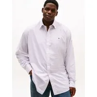 Tommy Hilfiger Big & Tall Langarmhemd BT - CORE TATTRSALL POP Große Größen, Button-down-Kragen, regular fit