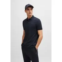 BOSS GREEN Poloshirt Pio Pique Regular Fit Cotton Pique Polo, pflegeleicht 100% Baumwolle