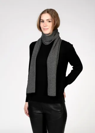 IN LINEA - NOS Schal 811 shadow mel. - Gr. - One Size