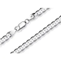 Silberkettenstore Silberkette Panzerkette 6mm - 925 Silber, Länge wählbar von 40-100cm