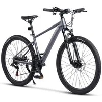CARPAT SPORT Mountainbike 24 26 27.5 Zoll Fahrrad für Herren Damen, Mädchen und Jungen, 21 Gang Shimano Tourney Schaltwerk, Kettenschaltung, Aluminium Rahmen, Jugendfahrrad MTB Hardtail Fahrrad