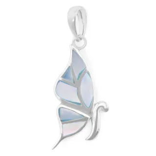 Schmetterling Anh?nger aus 925 Silber