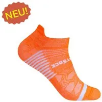 Wrightsock Sportsocken Sneaker Coolmesh II (mit Stabilisierungsfunktion) orange - 1 Paar