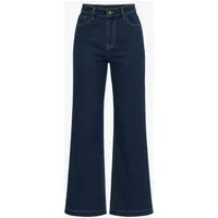 OriginalYou Bootcut-Jeans Damen Flared Jeans Stretchjeans mit Hochbund 5 Pocket Style, High-Waist, mit Stretch