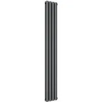 SONNI Badheizkörper Heizkörper Design Röhrenheizkörper modern mit/ohne Multiblock, Anthrazit