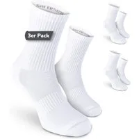 SAFERSOX Funktionssocken Sportsocken mit Mückenschutz (Set, 3 Paar) geruchshemmend, hoher Baumwollanteil, Made in EU