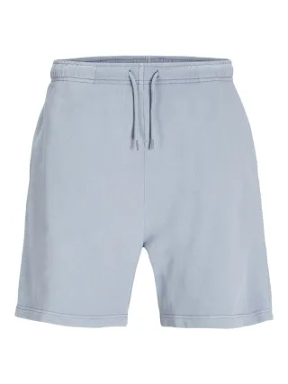 JACK&JONES - JPSTGORDON CHARGE FADED SWT SHORT MID SN chambray blue - Gr. - S