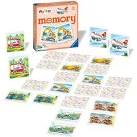 Ravensburger Spiel My first memory® Fahrzeuge, Legespiel, Made in Europe