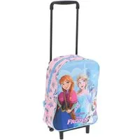Textiel Trade B.V. Trolley Disney Frozen -Rucksack für Kinder – 2-in-1 Rucksack mit Rollen