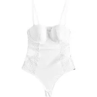 LIPSY Shaping-Body Lipsy bauchkaschierender Body DD+ Spitze (1-tlg)