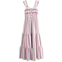 Next Midikleid Ärmelloses Midikleid aus strukturiertem Jersey (1-tlg)