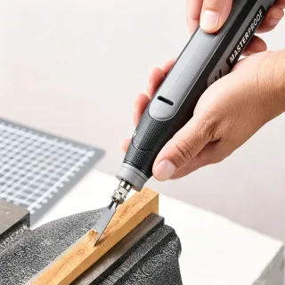 Mini Electric Carving Chisel Knife Set Cordless Engraving Pen Lithium Battery Powered 14000/Min Type-C Charging Wood Car