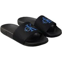 Calvin Klein ESS SLIDE CV WN Badepantolette Strandschuh, Flat mit CK-Stickerei