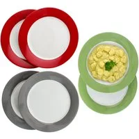 MamboCat Speiseteller 6x Variant Trio Speiseteller Ø27cm große Ess-Teller 6 Personen