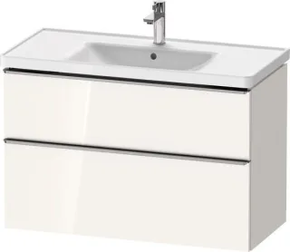 Duravit D-Neo Waschtischunterbau wandhängend Weiß Hochglanz 984x452x625 mm - DE4356070220000 DE4356070220000