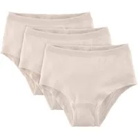 Hessnatur Panty Slim 3er-Pack aus reiner Bio-Baumwolle (1-St., 3er-Pack)