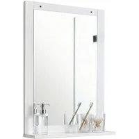 VCM Badspiegel Badezimmer Nilari H. 70 x B. 50 x T. 12 cm, Wandspiegel
