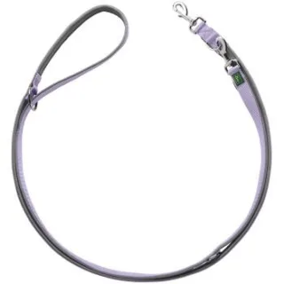 Hunter Verstellbare Führleine Neopren lavendelfarbe 2,5 cm, 2 m