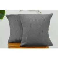 Amilian Dekokissen 2er Set Kissen - Zierkissen - Sofakissen mit Füllung und Kissenbezug, (2 Stück), Kopfkissen, Kuschelkissen, Couchkissen mit Kissenfüllung
