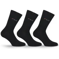 Fila Socken (3 Paar) mit feinem Rippenbündchen