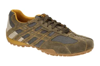 Geox U55MNA 02214 C6404 SNAKE ORIGINAL A - uomo Herren Sneakers military/dk g...