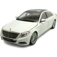Welly Modellauto Mercedes S-Klasse W222 2013 weiß, Maßstab 1:24