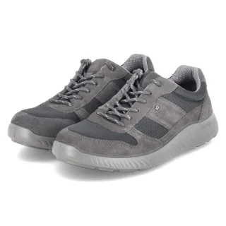 Jomos Halbschuhe - Gr. 40 - Grau - Leder & Textil