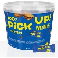 BAHLSEN Kekse Leibniz Pick Up Minis Schokoriegel 100er Dose Vorteilspack