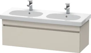 Duravit DuraStyle Waschtischunterbau wandhängend Taupe Matt 1150x453x398 mm - DS638609191 DS638609191