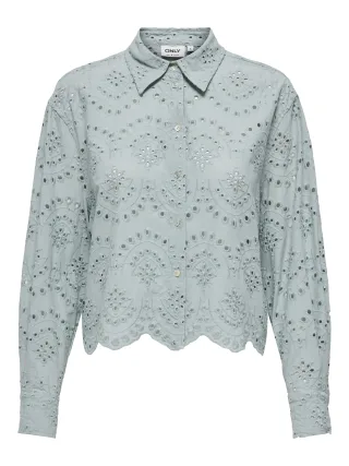 ONLY - ONLVALAIS L/S SHIRT WVN NOOS - Gr. - M