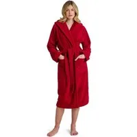 Möve Unisex-Bademantel Superwuschel Kapuze, ideal für Sauna & Spa, Hotelbademantel, Langform, Walkfrottier, Kapuze, Gürtel, in Uni