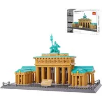 COIL Modellbausätze, Architekturmodell, Konstruktionsspielsteine Spielbausteine, (1551 St), Brandenburger Tor Berlin