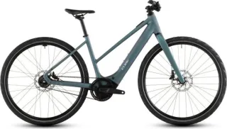 Cube Editor Hybrid SLT 400 Wh X E-Bike Trapeze 28" smaragdgrey'n'prism 58 cm | Dienstrad-Leasing möglich