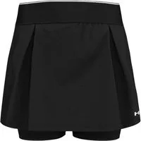 Head Tennisrock mit Innenhose Vision Dynamic schwarz Damen