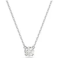 Swarovski Collier Swarovski Damen-Kette Metall Swarovski-Kristall