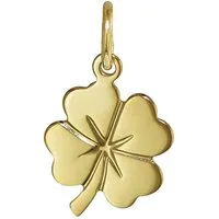 trendor Kettenanhänger 21643, Kleeblatt Anhänger Gold 333/8K 14x10 mm