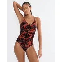 Triumph Badeanzug Summer Palm OP 01 weich und formend