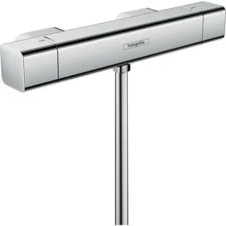 hansgrohe Ecostat E Brausethermostat 15773000 chrom, 1x Verbraucher, Aufputz
