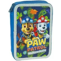 Giovas Federmäppchen Paw Patrol Dino Rescue gefülltes Federmäppchen, 2 Ebenen