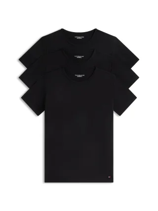 STRETCH CN TEE SS 3PACK black - Gr. - XXL