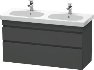 Duravit DuraStyle Waschtischunterbau wandhängend Graphit Matt 1150x453x610 mm - DS648604949 DS648604949