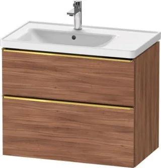 Duravit D-Neo Waschtischunterbau wandhängend Nussbaum Matt 784x452x625 mm - DE4357034790000 DE4357034790000