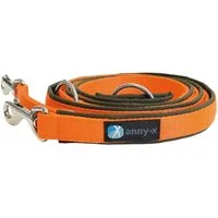 AnnyX Führleine Annyx Führleine Classic Bolt Protect - Hundeleine, Nylon (1-tlg), auffälligen, leuchtenden Farben für eine hohe Sichtbarkeit.