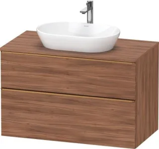 Duravit D-Neo Konsolenwaschtischunterbau wandhängend Nussbaum Matt 1000x550x664 mm - DE4968004790000 DE4968004790000