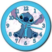 Lilo & Stitch Wanduhr Lilo & Stitch Wanduhr – leise Kinderzimmer-Uhr